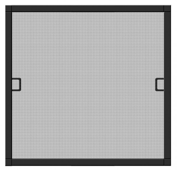 Fliegengitter Premium für Fenster Schellenberg Alu 100x120 anthrazit