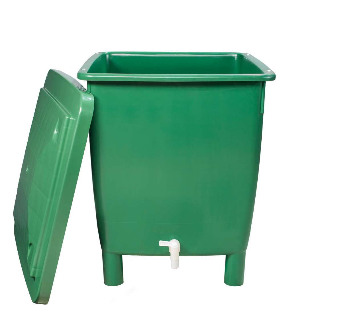 Regentonne eckig 400 Liter grün GARANTIA 501202 edinger Warenhaus GmbH