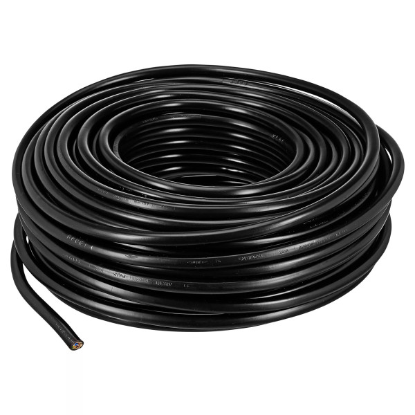 Erdkabel NYY-J schwarz 5x 1,5 mm² 50 m