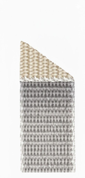 Dörner & Helmer Rollladengurt 23 mm – Grau/Beige – Meterware