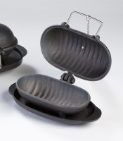 Gusseisen Back/Kochaufsatz Thera Fine cooker L Globe-fire 30x10x12cm Gusseisen Back/Kochaufsatz Thera Fine cooker L Globe-fire 30x10x12cm