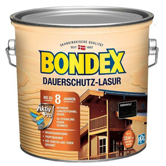 BONDEX DAUERSCHUTZ LASUR eiche hell 2,5L