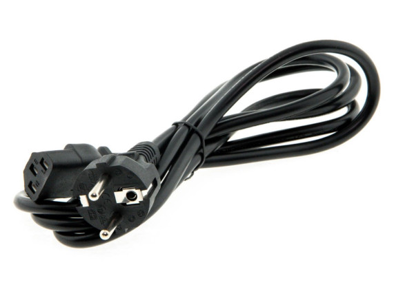 Kaltgerätekabel (C13) – 200cm Stromkabel in Schwarz