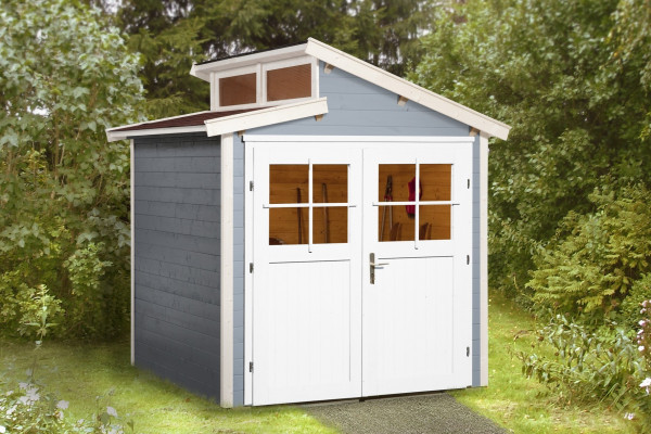 weka Gartenhaus 226 Gr.1, grau, 21 mm