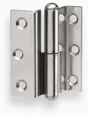 Möbelband gekröpft 50 × 40 mm, rechts, 2 Stück