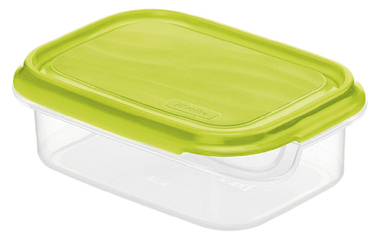 Rotho Frischhaltedose 1,4 Liter - Quadratische Aufbewahrungsbox Mit Click & Lock Verschluss