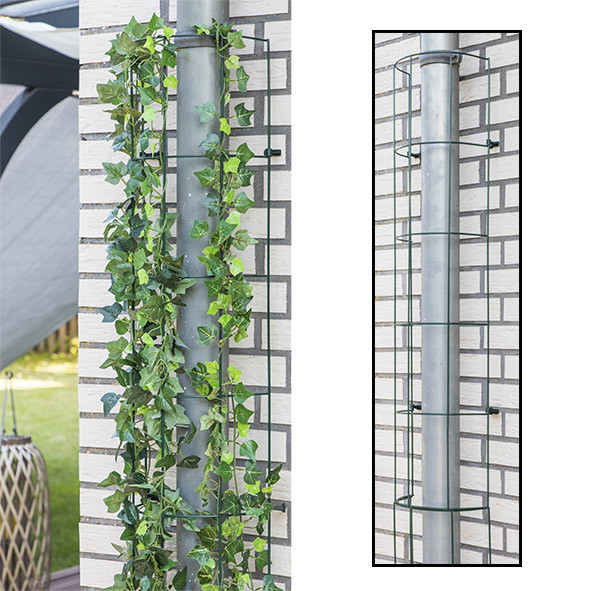 Rankhilfe Metall für Fallrohre 200 cm 1 Stück