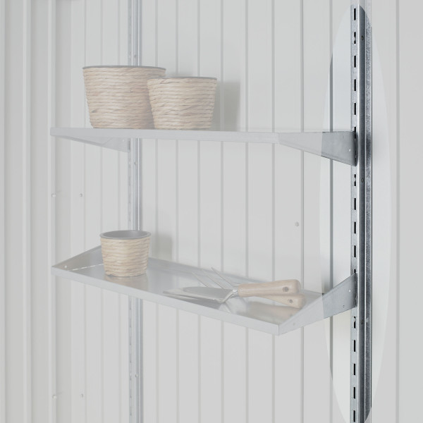 Regalsteher 2er-Set für Biohort Gerätehaus Avantgarde