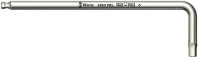 Winkelschraubendr.6kt. 3 mm rostfr. Wera