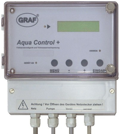 Aqua-Control+ und Trinkwassernachspeisung GRAF 351021