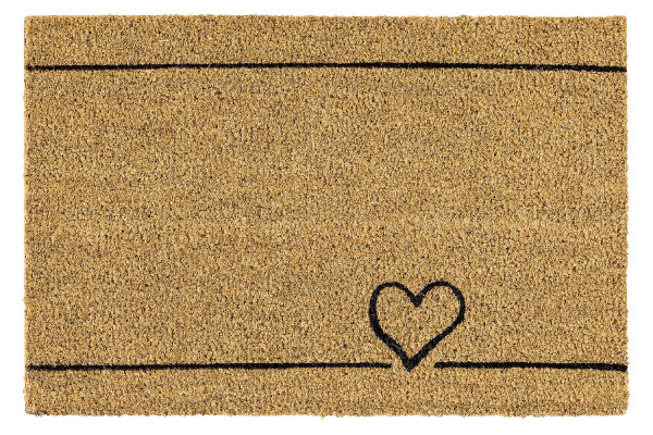 Kokosmatte Coco Smart Heart 40x60 cm