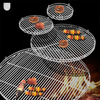 Vorschau: Grillrost Edelstahl poliert rund Ø 50 cm Vorschau: Grillrost Edelstahl poliert rund Ø 50 cm