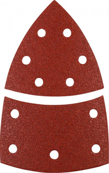 QUICK-STICK Schleifdreiecke, HOLZ & METALL, Edelkorund, 100 x 62, 93 mm, SB