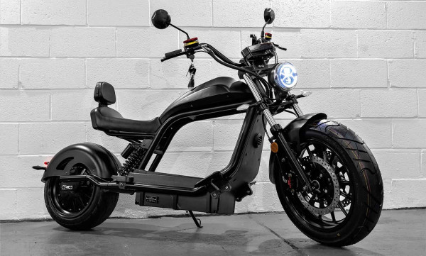 Elektro Chopper 45KMh C30-45 Elektroroller schwarz