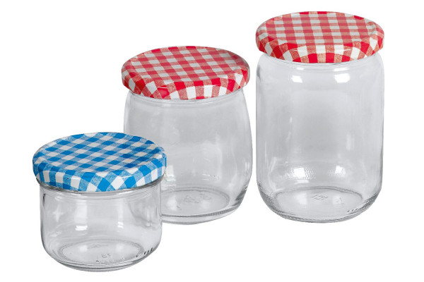 EMSY Einkochglas Einmachglas Ø82mm 540ml 6 Stück
