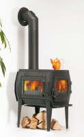 Kaminofen Globe-fire Charon II raumluftunabhängig Guss schwarz 7kW Kaminofen Globe-fire Charon II raumluftunabhängig Guss schwarz 7kW