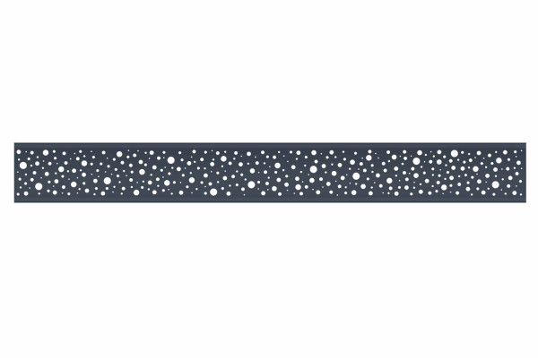 EASY-FENCE Inlay ASTRO Anthrazit, 21 x 180 cm