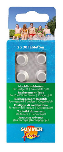 Nachfülltabletten für Wassertestgerät Sauerstoffmethode