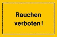 Verbotsschilder Rauchen verboten !