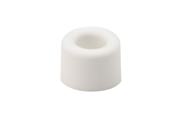 Universal-Türpuffer Ø 25 × 11 mm, Gummi, weiß, 2 Stück