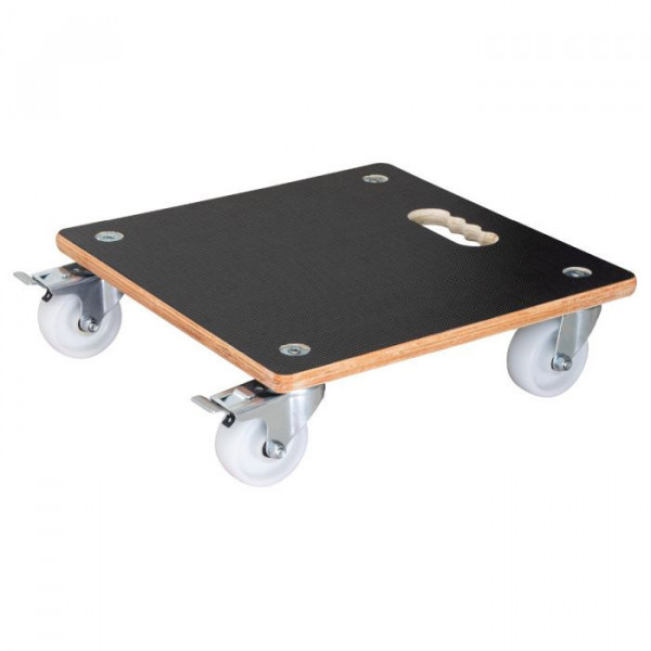 Multiroller Pflanzenroller Holz braun 380x380 mm für 300 kg