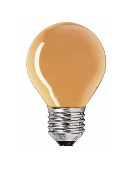 Birne orange Partylicht 15W Dimmbar