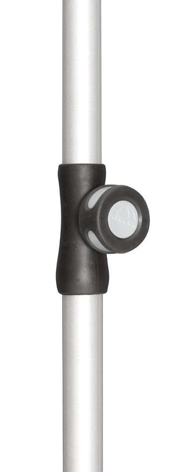 Unterrohr Doppler für Sonnenschirm Active 28/32mm silber edinger