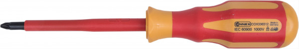 Elektriker-Schraubendreher PZ 2 100mm VDE 2K