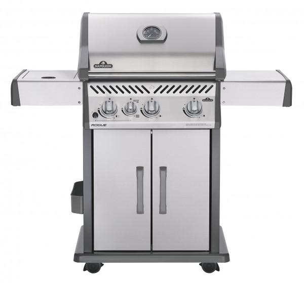 Napoleon Gasgrill Rogue R425SIBPSS-DE Edelstahl , Sizzle-Zone 23x26