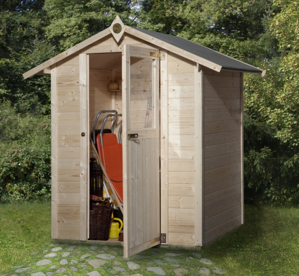 weka Gartenhaus 317 Gr.2, natur, 19 mm, ET