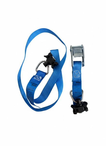 Profi-Spanngurt für Airlineschienen – 1,1 m mit Klemmschloss