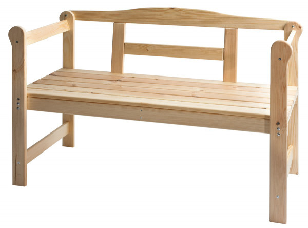 Gartenbank 2-Sitzer Friesenbank Gardissimo Kiefer massiv