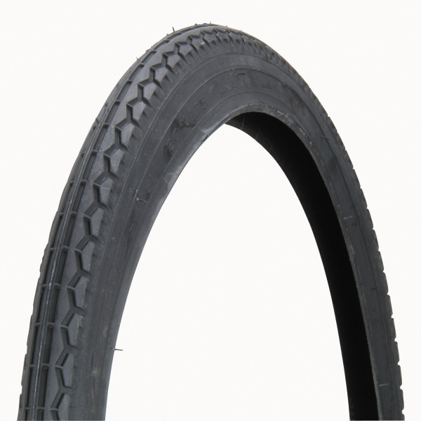 Fischer Fahrradreifen 20x1,75&quot; Straße schwarz / braun