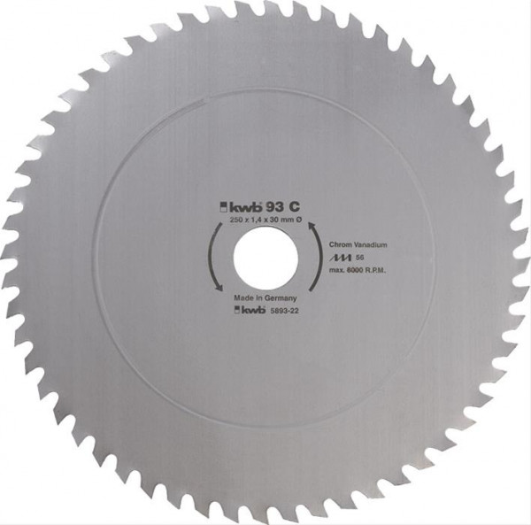 Brennholz Kreissägeblätter für Bau- und Tischkreissägen ? 315 x 30 mm