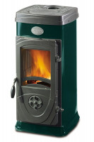 La Nordica Werkstattofen Super Junior grün Stahl/Guss 5 kW La Nordica Werkstattofen Super Junior grün Stahl/Guss 5 kW