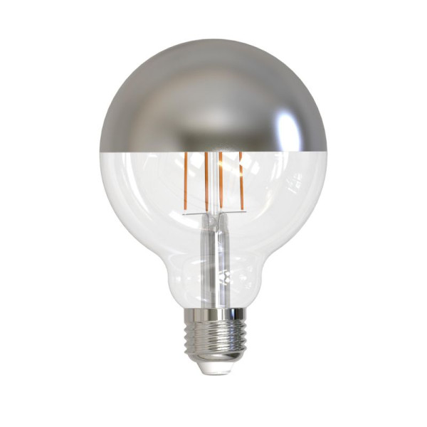 Müller-Licht Retro LED Globe verspiegelt E27 8,5W 850lm warmweiß 2700K
