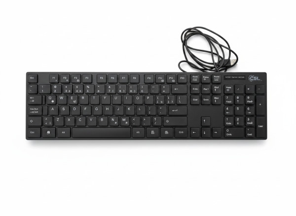 CSL-Computer CSL20129 Tastatur schwarz – B-Ware