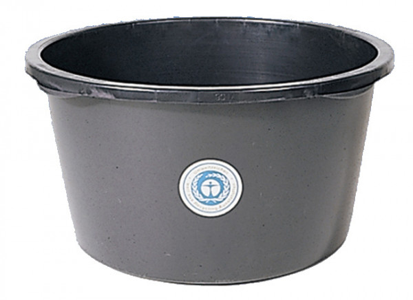 Mörtelkübel 65 L 620x350 mm rund schwarz