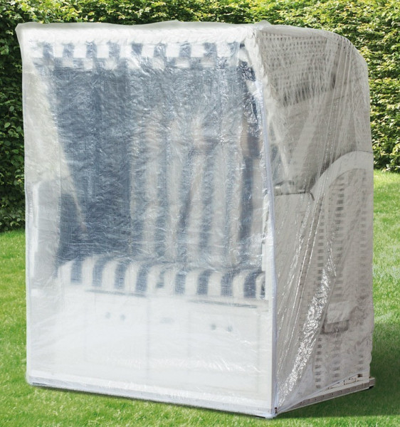 Schutzhülle Wehncke Classic für Strandkorb 130x100x170cm transparent