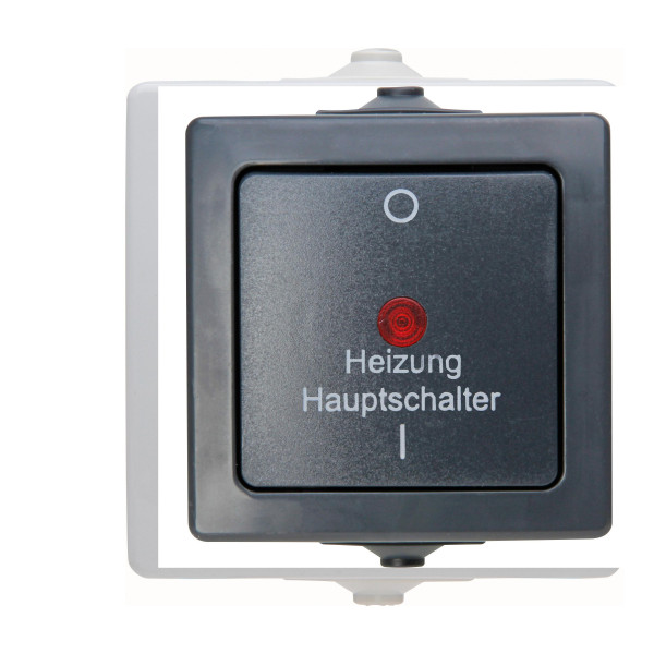 Heizungshauptschalter NAUTIC anthrazit