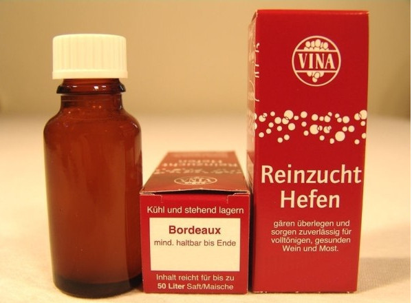 Reinzuchthefe Bordeaux für 50 Liter