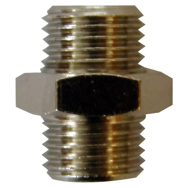 Druckluft Doppelnippel 1/4&quot; x 1/4&quot; Güde