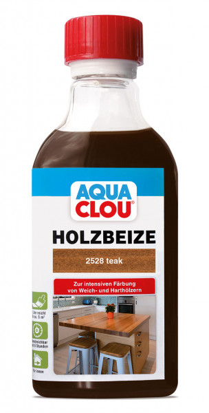 Aqua Clou Holzbeize teak 0,25 L