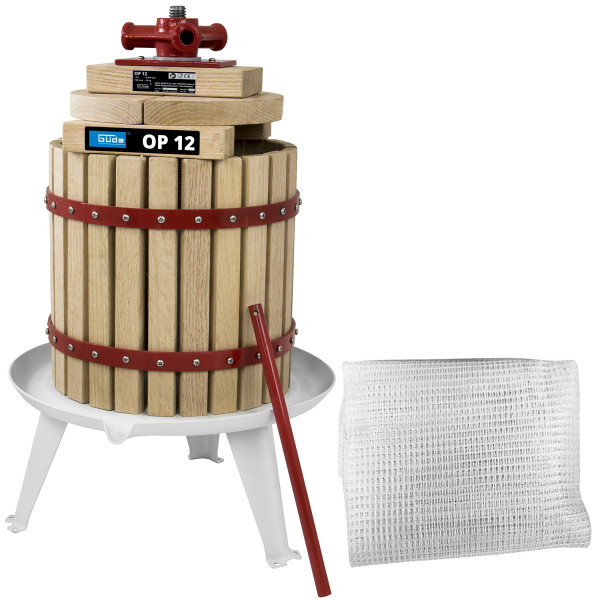 Güde Obstpresse / Beerenpresse OP 12 Holz 12 Liter