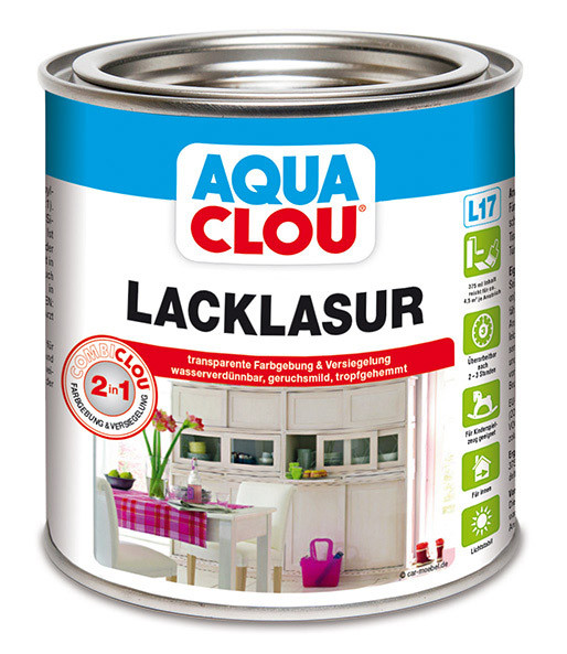 Aqua Combi Clou Lacklasur farblos 0,75 L