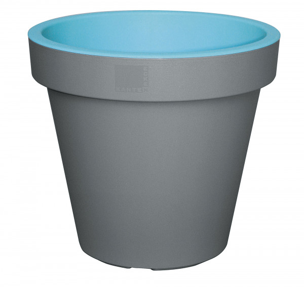 Geli Blumentopf / Pflanztopf E & K Ø 40 cm hellgrau / hellblau