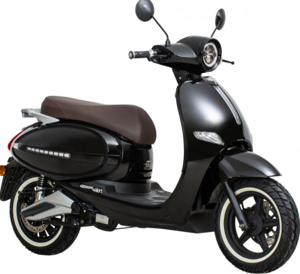 Elektroroller Cigno 4000 80Km h schwarz gl Staßenzulassung