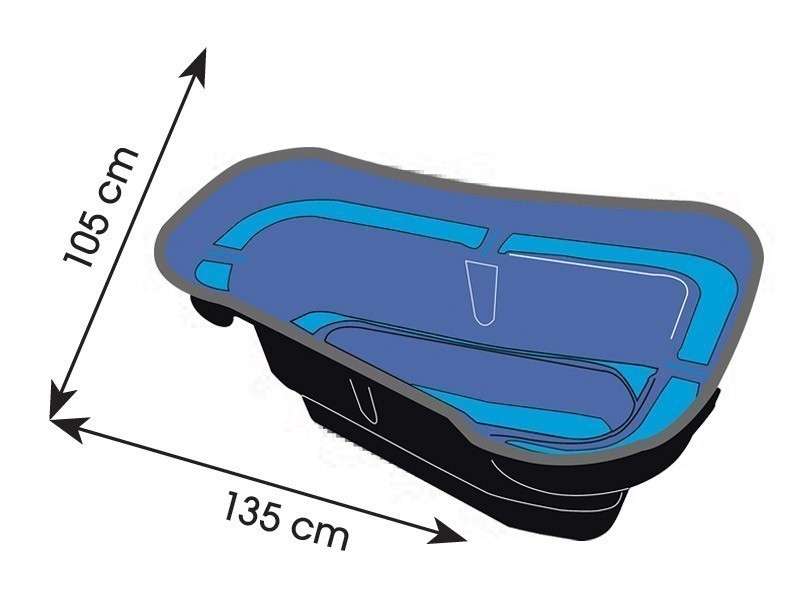Gartenteich / Teichbecken Ubbink Start 250 HDPE 250 L ...
