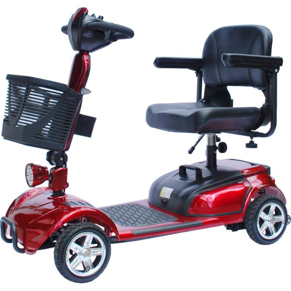 Seniorenmobil Vitale klappbar 405BG-Lang rot Elektromobil
