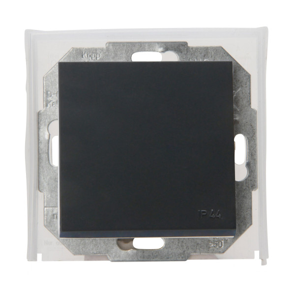 ATHENIS IP44 Aus-Wechselschalter Federplatte Dichtungsring anthrazit